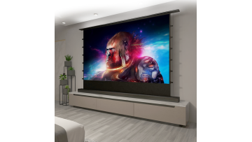 Electric ground up screen