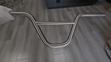 Racing speed titanium bmx handlebar