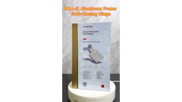 Aluminum Frame Slide on Soft Close Hinges