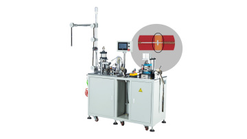 2 in 1 metal zipper film welding & punching machine