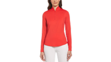 92 Polyester 8 Spandex Round Neck Polo Shirts for Ladies Womens Long Sleeve Polos Shirt1