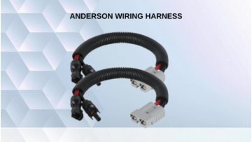 50A Wiring Kit 12V 6m 8AWG Quick Connect Anderson Style Plug Battery Power Extension Cable1