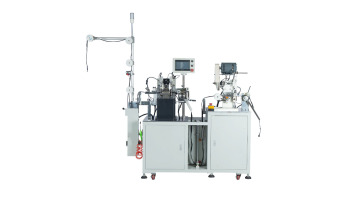 Invisible Zipper Gapping & Bottom Stop Welding Machine