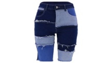 Denim Women Short Waist Elastic Waisted Womens Summer Jean Black Booty Woman High Wasted Jeans Shorts1