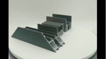 Anodized window profile