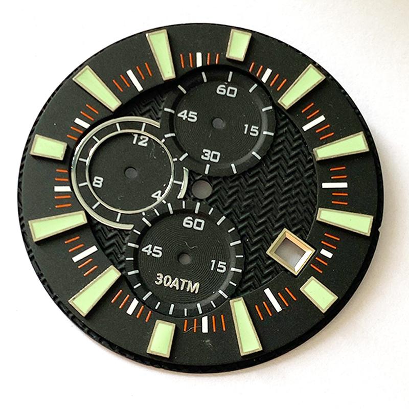 Chronograph watch dial