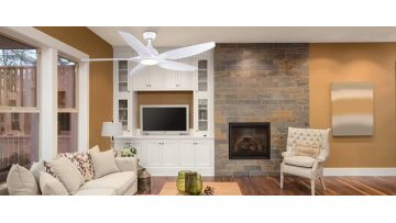 Powerful Ceiling Fan with Light