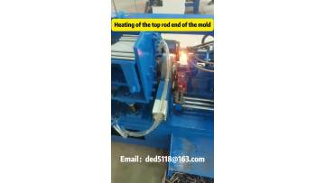 Mold ejector pin heating equipment