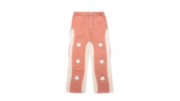 Custom Quality Loose Fit Wide Leg Cotton Twill Straight Denim Pants Star Jeans for Men1