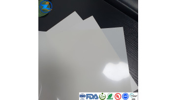 Custom Rigid White Matte and Glossy Pet Films Raw Material