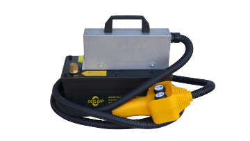 Wired control air pump with single cylinder