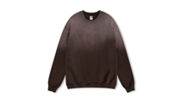 Wholesale Acid Washed Sweatshirts Heavy Crewneck Faded Sweatshirt for Men1