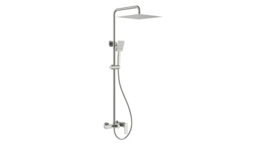 exposed shower mixer