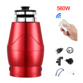 560W Household Food Waste Disposer Stainless Steel Food Residue Shredder Sewer Kitchen Sink Garbage Disposal Shredder Appliance