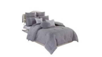 Customization business new embroidery design bedroom comforter sets luxury 7 pieces comforter sets bedding for living room1