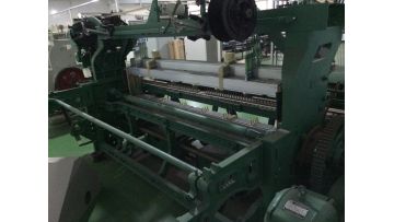 SJ758 RAPIER LOOM RUNNING IN SOUTH AFRICA -SHAOXING TEXTILE MACHINERY GROUP