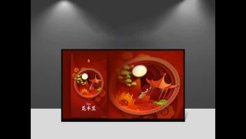 lcd panel split-screen display