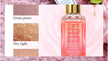Private label best sell moisturizing brightening natural extract skin-friendly rose hydrating serum1
