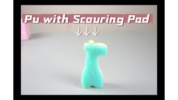 Custom animals shape sponge