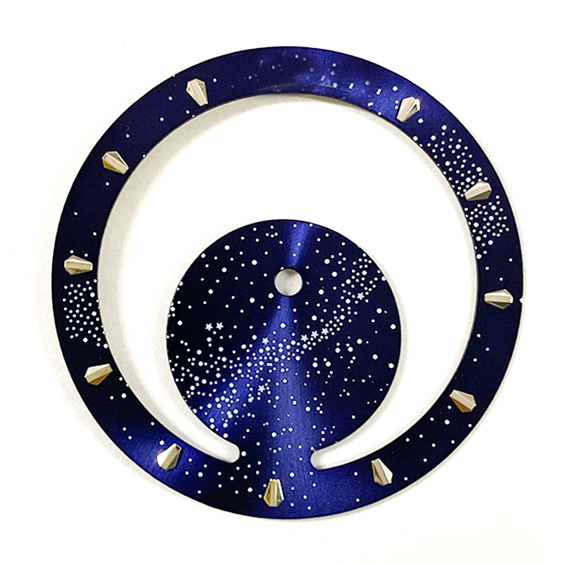 twinkle twinkle blue watch dial