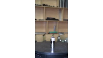 Flush elbow glass frame pipe