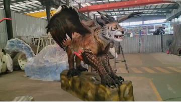 Realistic animatronic monsters