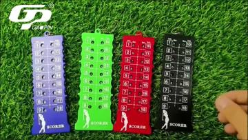 18-Hole Golf Score Counter for Tournament Play