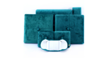 Hanhong custom logo luxury jewelry packaging box bracelet earrings gift box wholesale green velvet necklace ring jewelry box1
