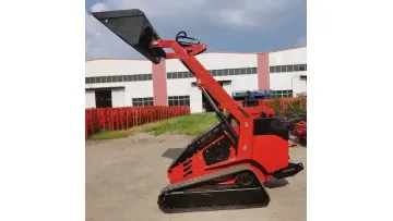 Luyue New 25HP Cheap Mini Track Skid Steer Loader with Kubota Diesel Engine1