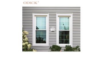 Top thermal broken Aluminum Profile double glass single double hung sliding window1