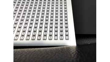 Etching Metal Fixture Plate 