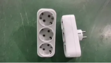 Eurpean Style 3 Way AC Electric Power Adaptor (P8813)1