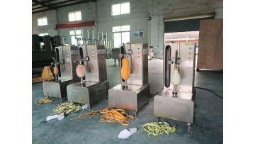 Mango peeling machine