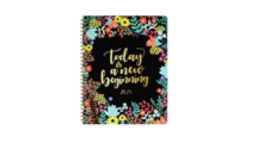 Custom A5 A4 Goal Spiral Binding Planner 2025-2024: Daily, Monthly, Weekly Agenda and Reflection Student Planner1