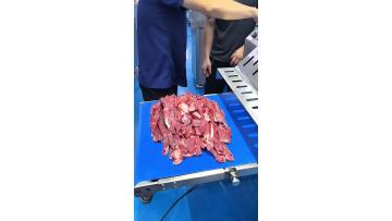 Meat dicing machine 