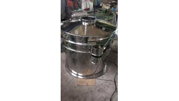 Multi stage sieve shaker vibrating screen small sifting machine1
