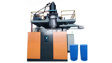 double  l-ring drum blow molding machine