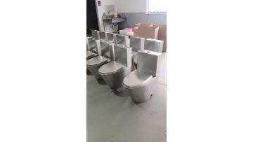 stainless steel toilet for WC