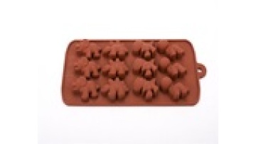 LD-C0043  Funny animal shape silicone  chocolate mold Silicone Chocolate Cake Mold Baking Tools1