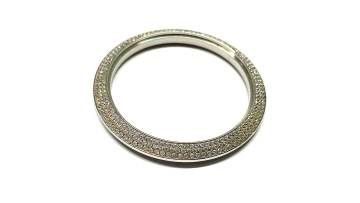 Replacement diamond bezel insert