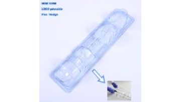 Factory Direct Transparent Packaging Disposable Sterile Barrier Medical Blister Tray for Syringe1