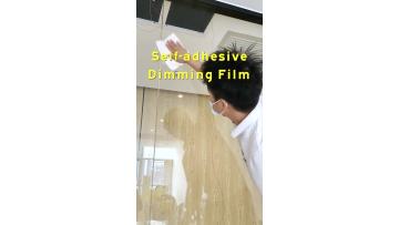 Self-adhesive Dimming Film Filming Process