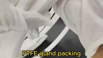factory wholesale acid and alkali resistance compression ptfe gland packing1