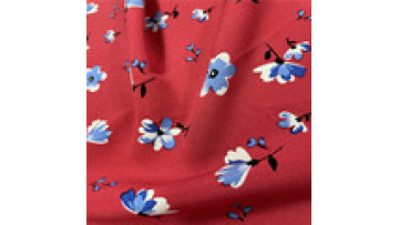 145cm soft hand feel  100% polyester new design print woven fabric  for garments1