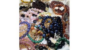 Wholesale Natural Garnet Gemstone Bracelet Purple Crystal Jewelry for Gifts1