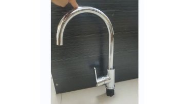 High Quality Classic Design Water Saver Polished Chrome Kitchen Faucet Lead Free Solid Brass Kitchen Mixer Taps1