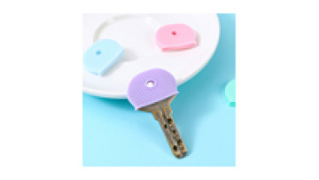 2022 Covers Tags Set Plastic Key Identifier Coding Rings in 8 Assorted Colors Custom Key Caps1