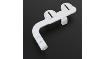 Simple Ultra-thin Double Nozzles Curved Bidet Attachment with Self-cleaning Feature1