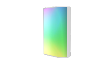 Colorful led light doorbell