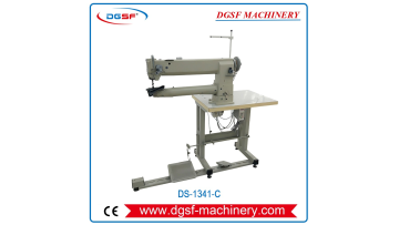 Long Arm Cylinder Bed Compound Feed Luggage Industrial Sewing Machine DS-1341-C